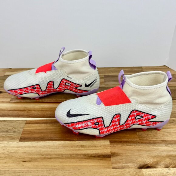 Nike x Air Zoom Mercurial Superfly 9 Pro FG DJ5606-101 Size Youth 5Y Women's 6.5 - Picture 4 of 9